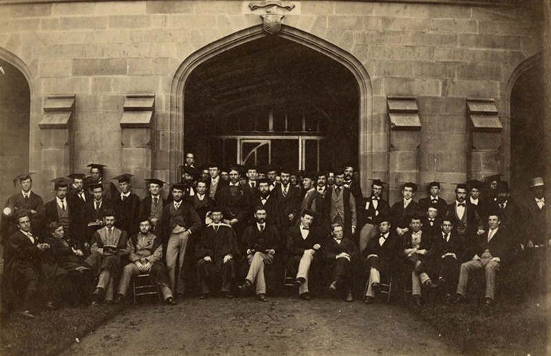 Law School staff and students (c 1876) 