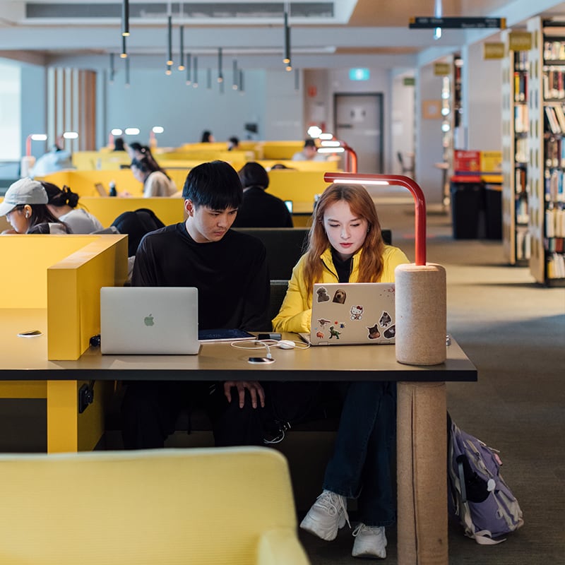 Baillieu Library student study space