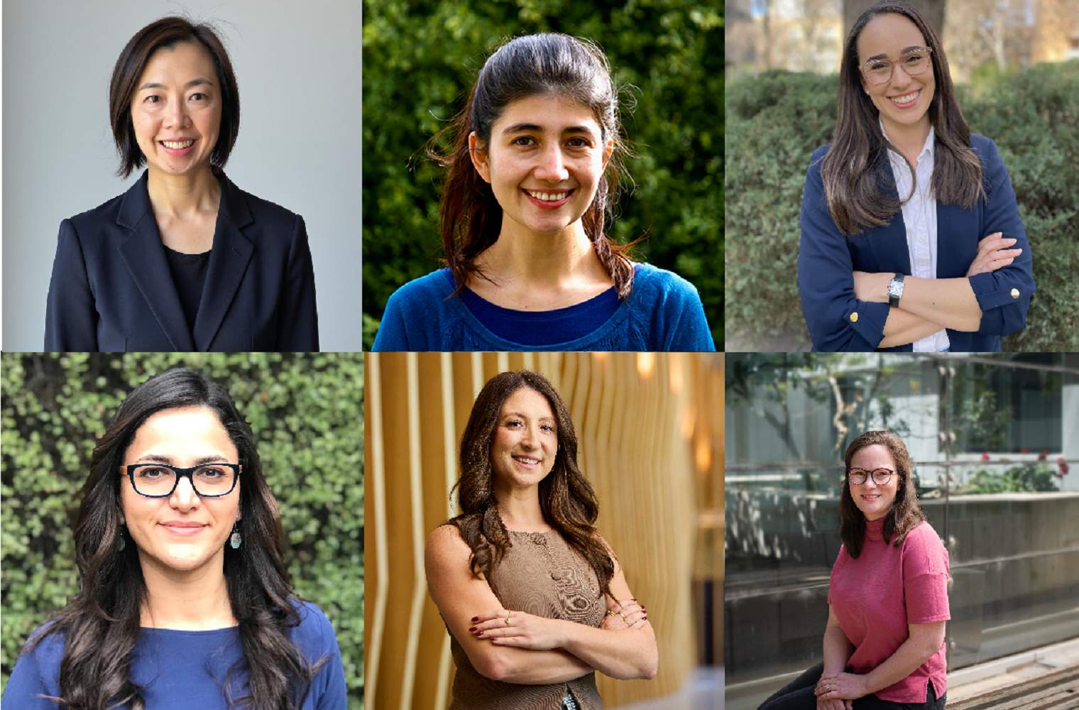 L-R: Professor Ada Cheung, Associate Professor Sarah Erfani, Dr Louise La Sala, Dr Rhea Longley, Dr Vera Korasidis and Di Iliana Medina Guzman.