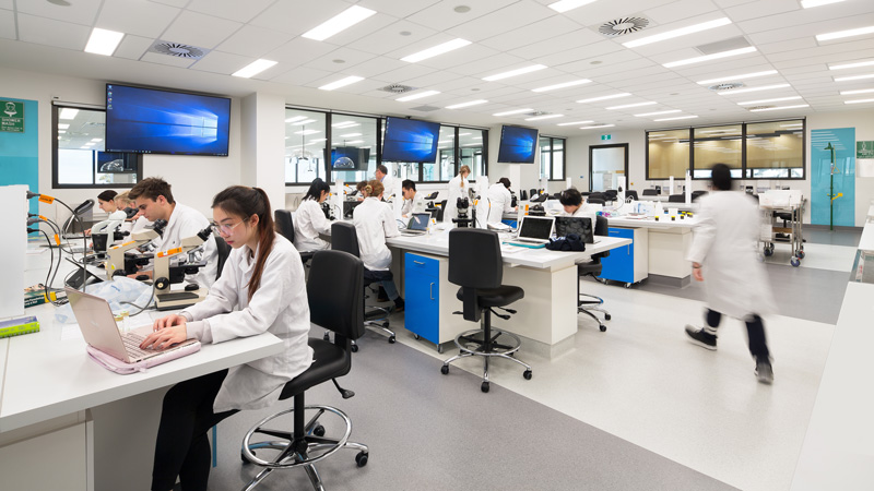 Melbourne Veterinary School Learning and Teaching Building Lab