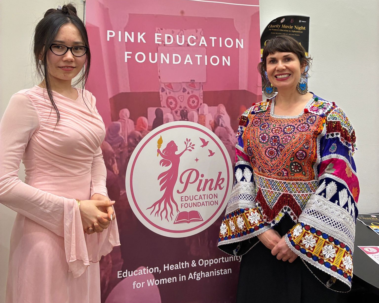 L-R: Adiba Erfan and Kathryn Rae.
